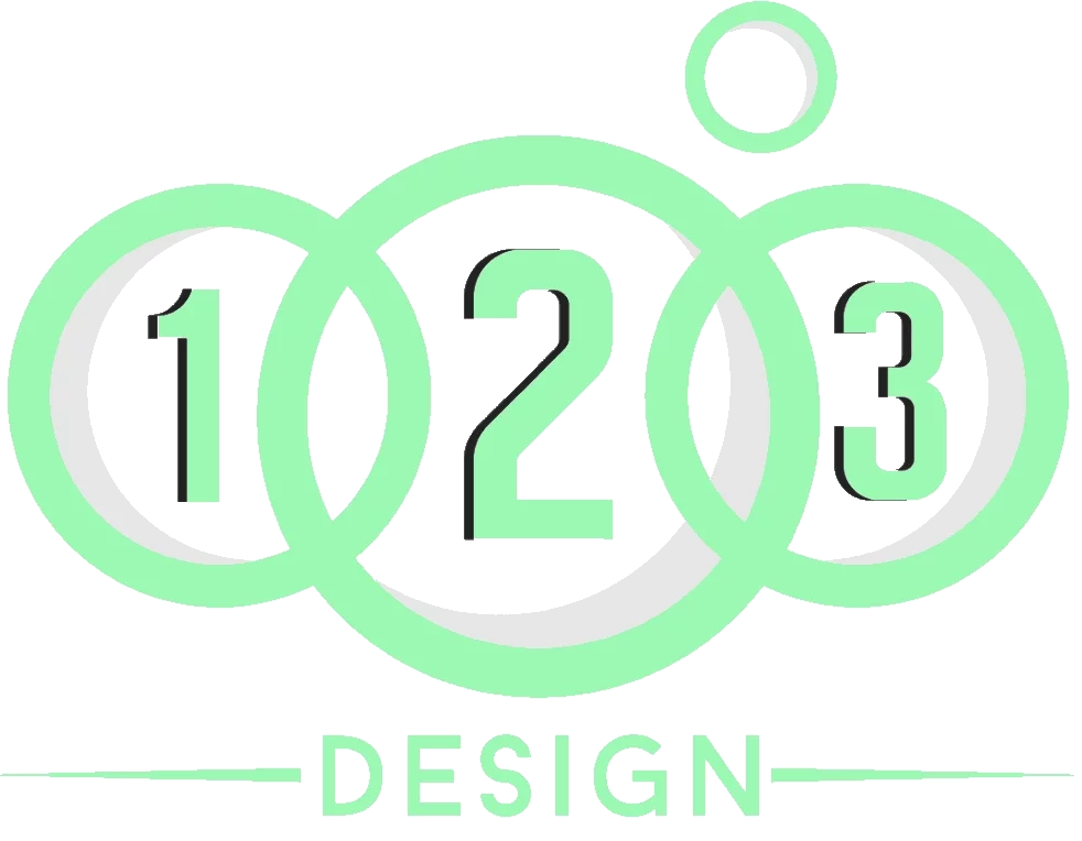 123design logo web