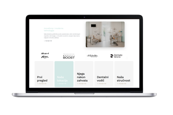 Mady Maričić poliklinika - web stranica